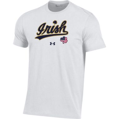 sorry, Under Armour Men's Notre Dame Fighting Irish USA Performance Cotton White T-Shirt is currently out of stock