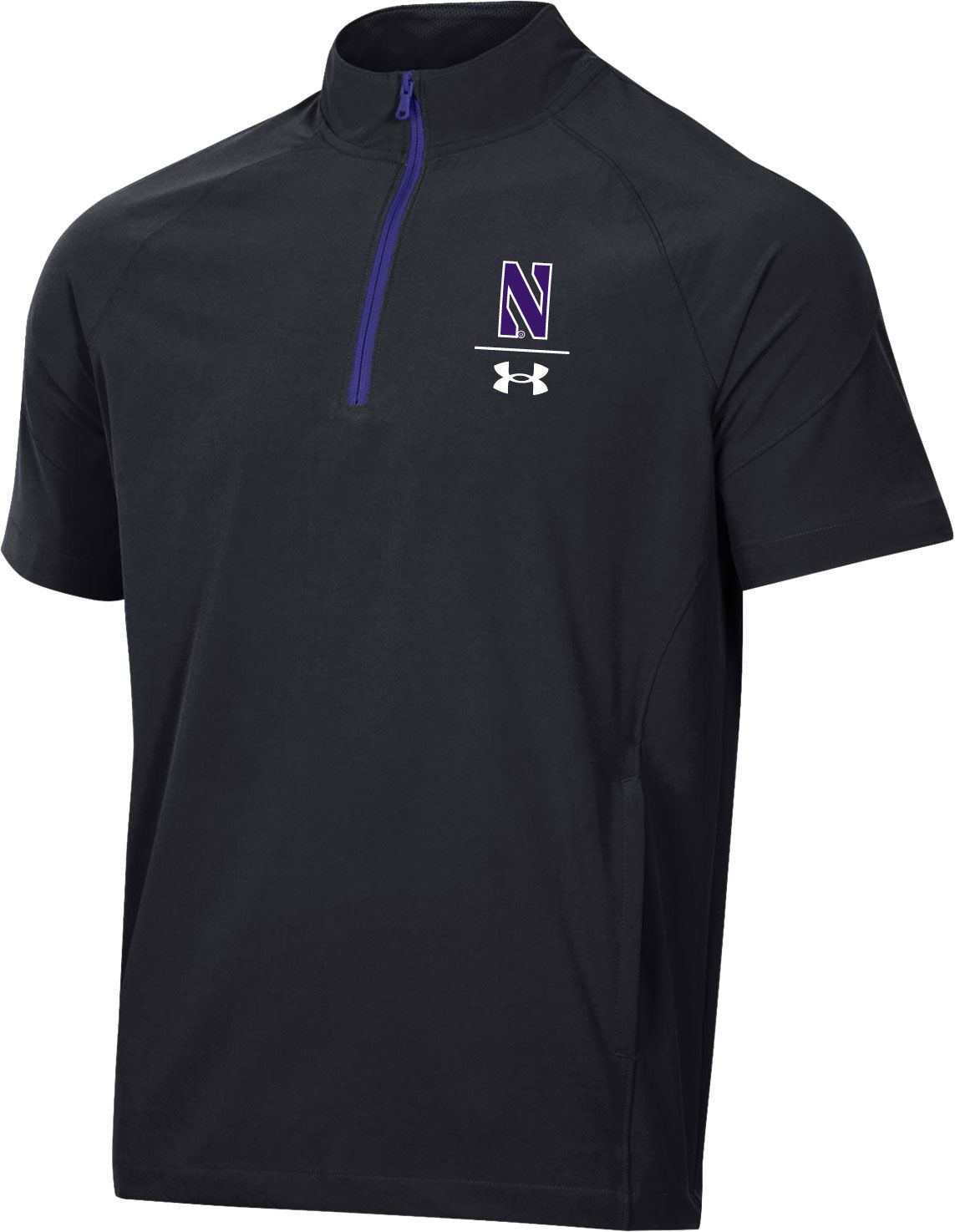 under armour short sleeve quarter zip