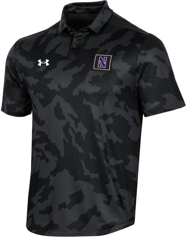 Under Armour Men's Northwestern Wildcats Camo Athlete Performance Polo