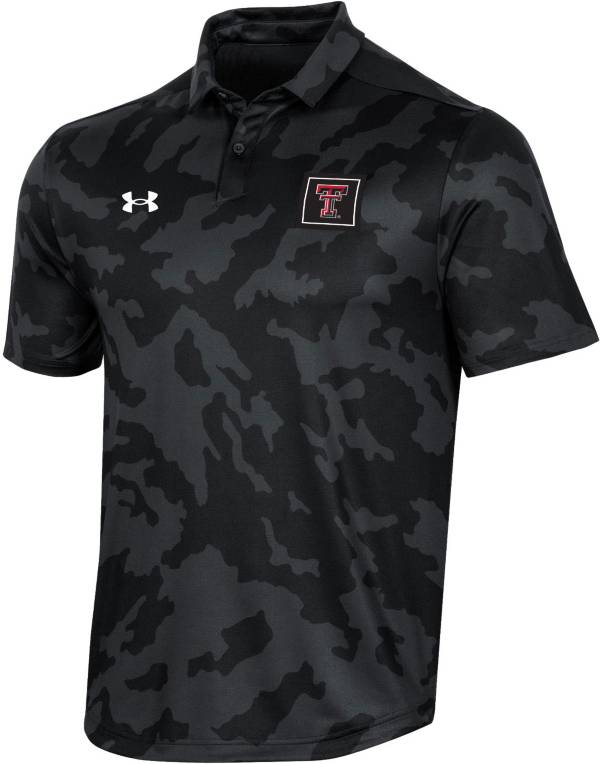 Under Armour Men's Texas Tech Red Raiders Camo Athlete Performance Polo