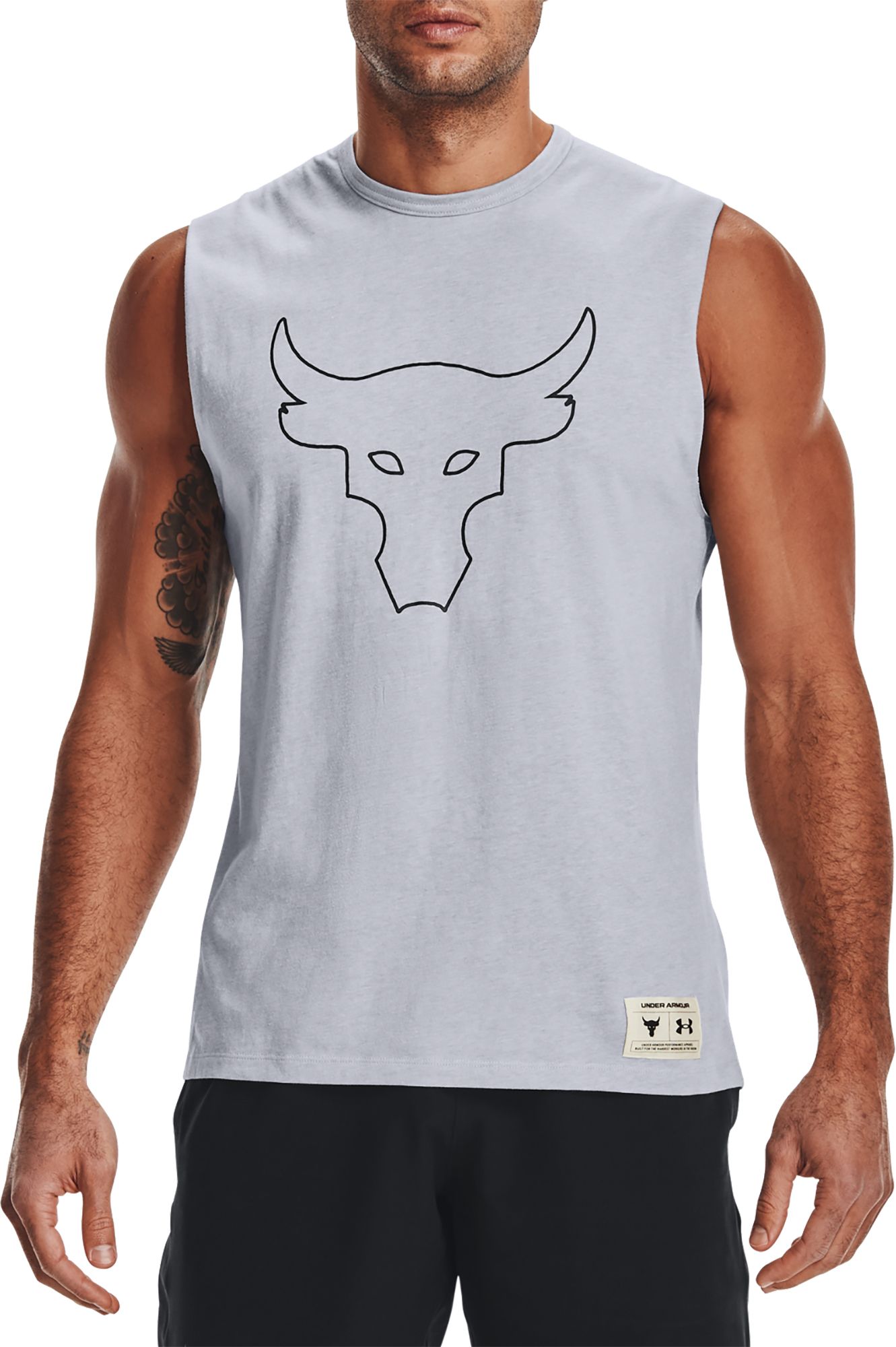 the rock nike tank top