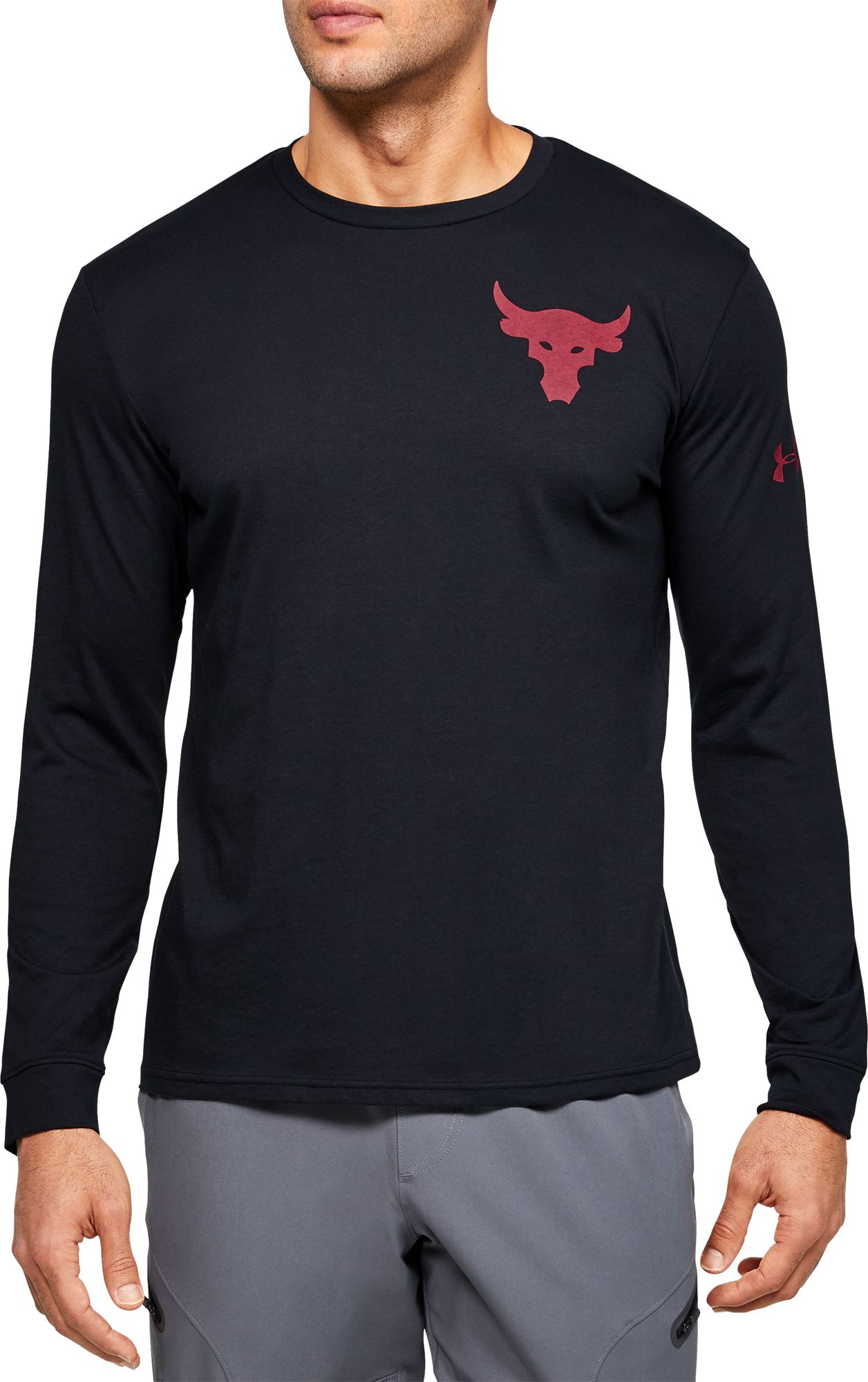 under armour long sleeve red