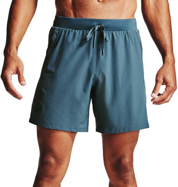 Under Armour Men's 7” Qualifier Speedpocket Branded Shorts