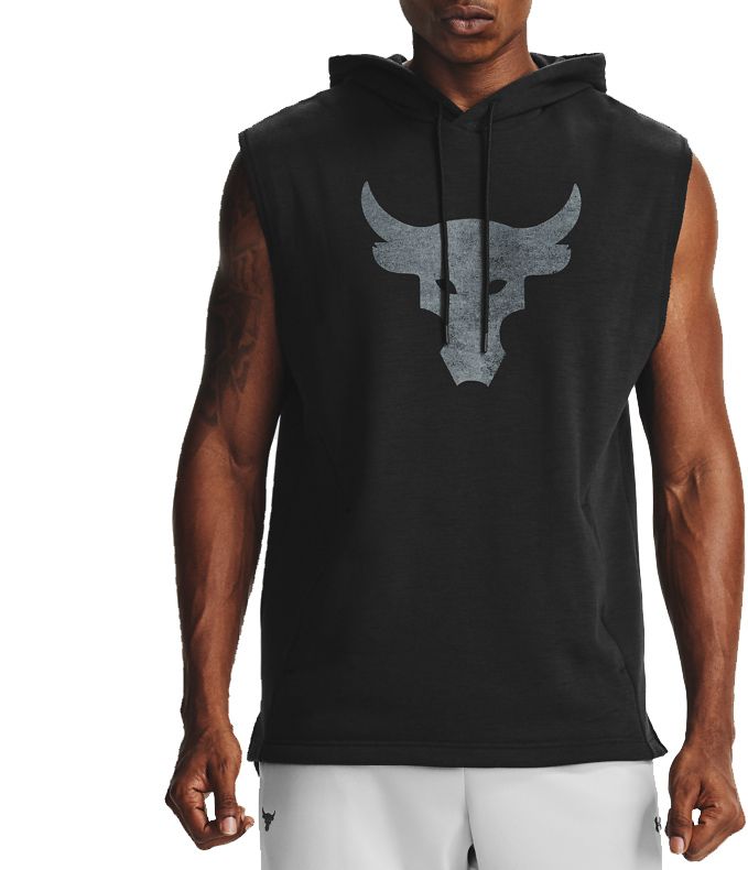 sleeveless hoodie project rock