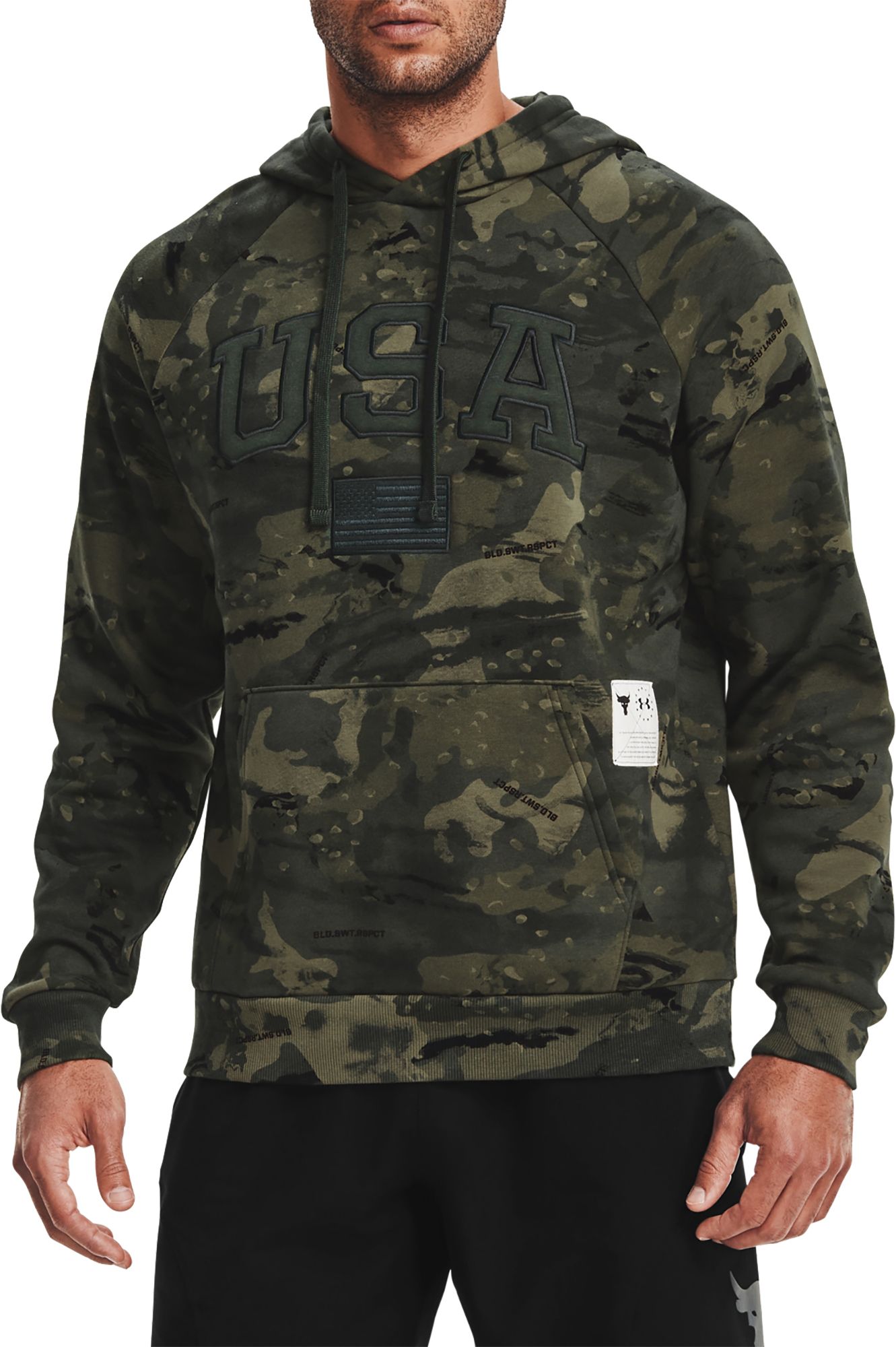 camo under armour hoodie cheap