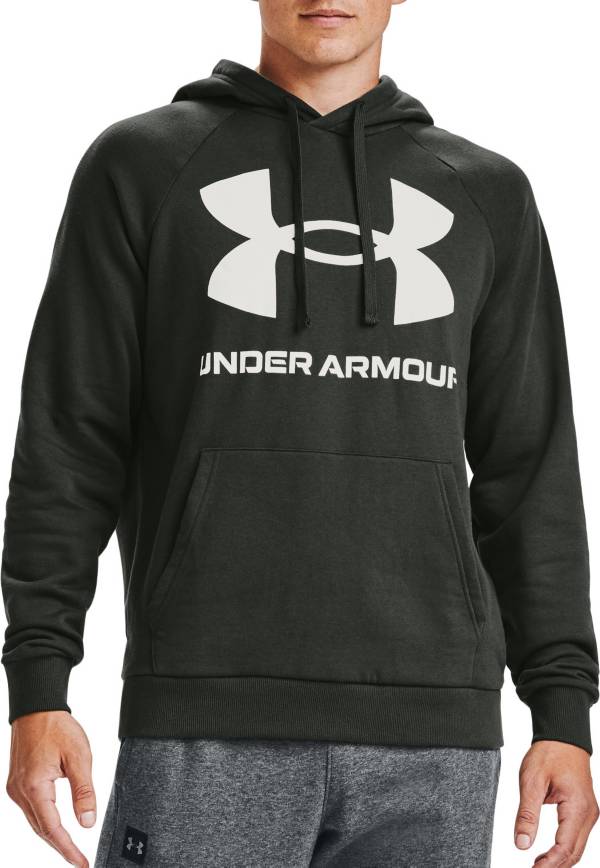 men's under armour rival fleece big logo hoodie