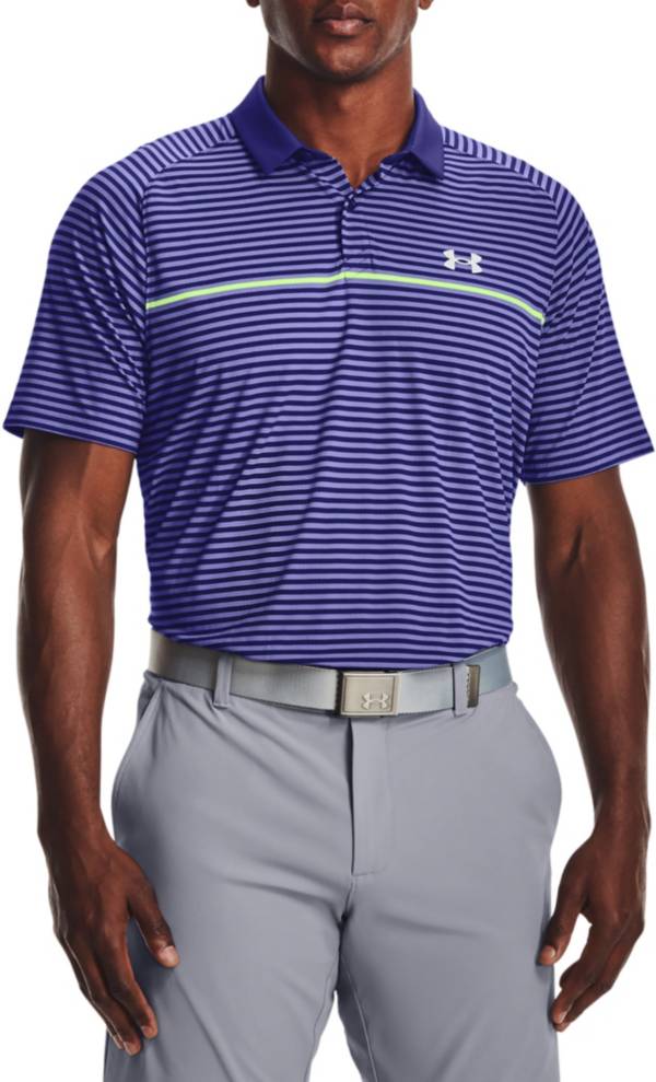 Under Armour Men's Iso-Chill Hollen Stripe Polo Shirt