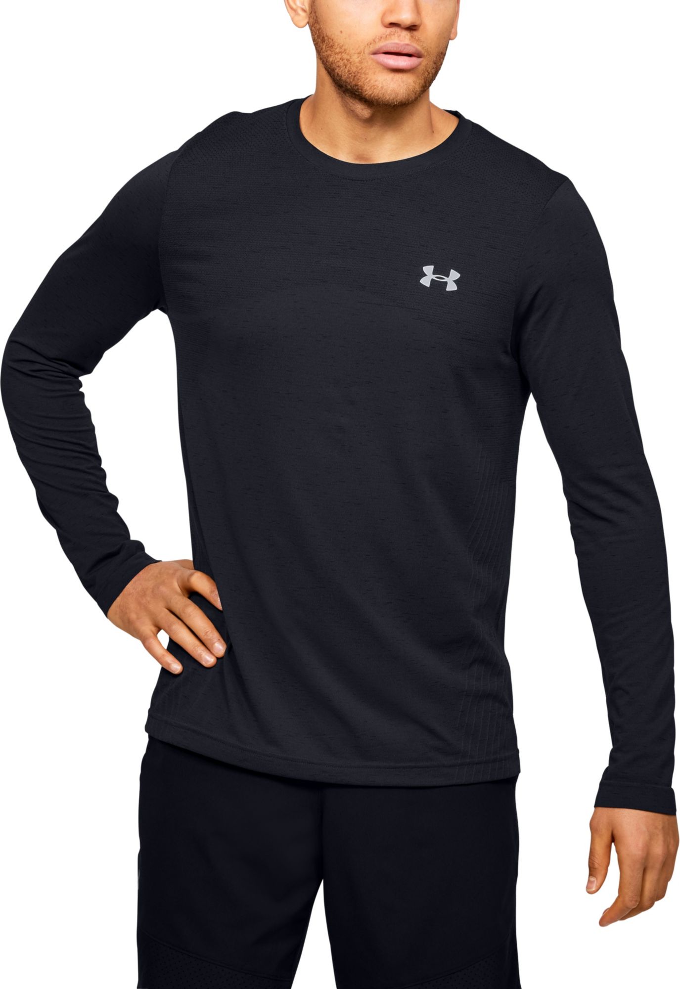 under armour fitted long sleeve shirt