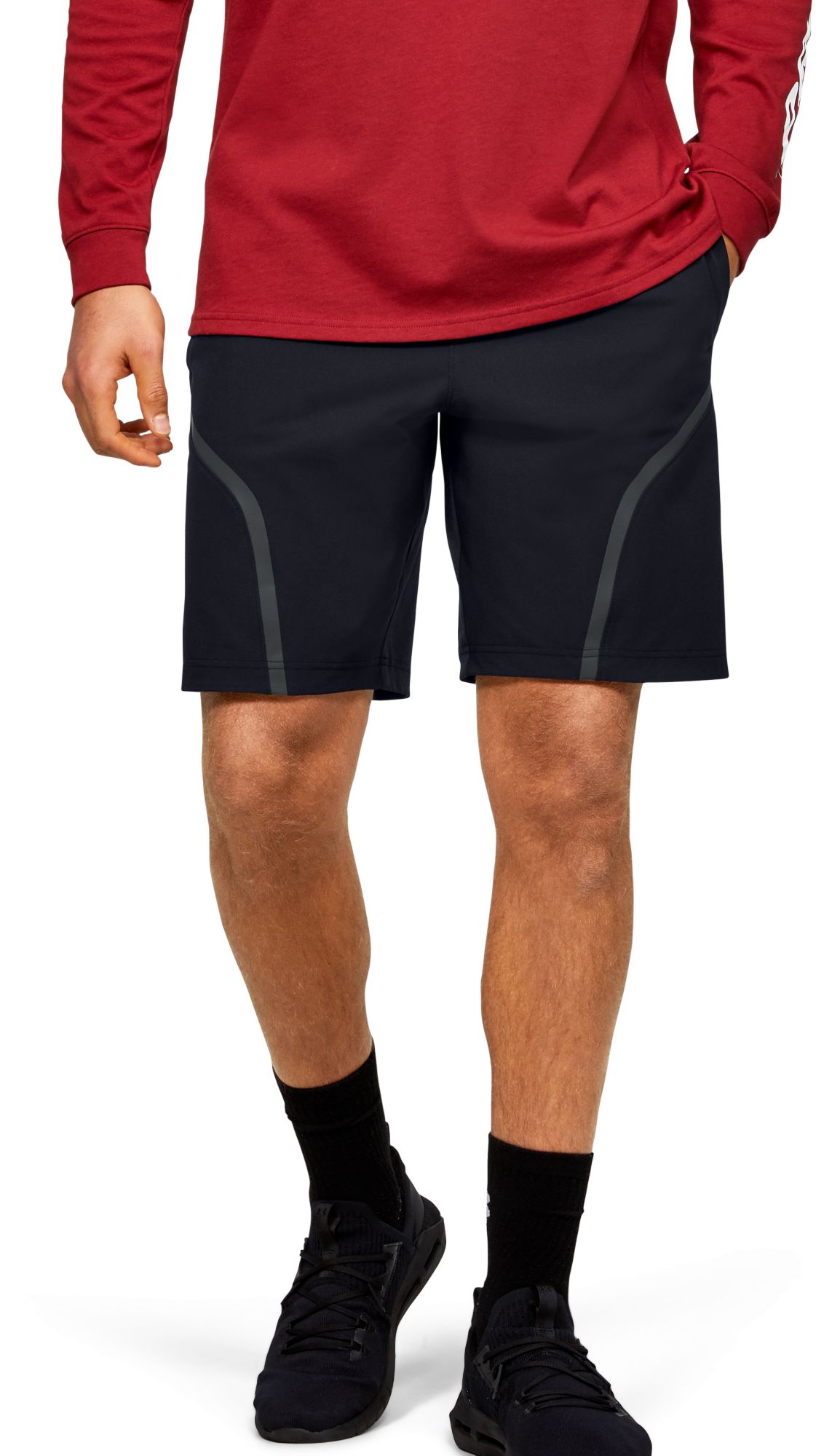 under armor fitted shorts