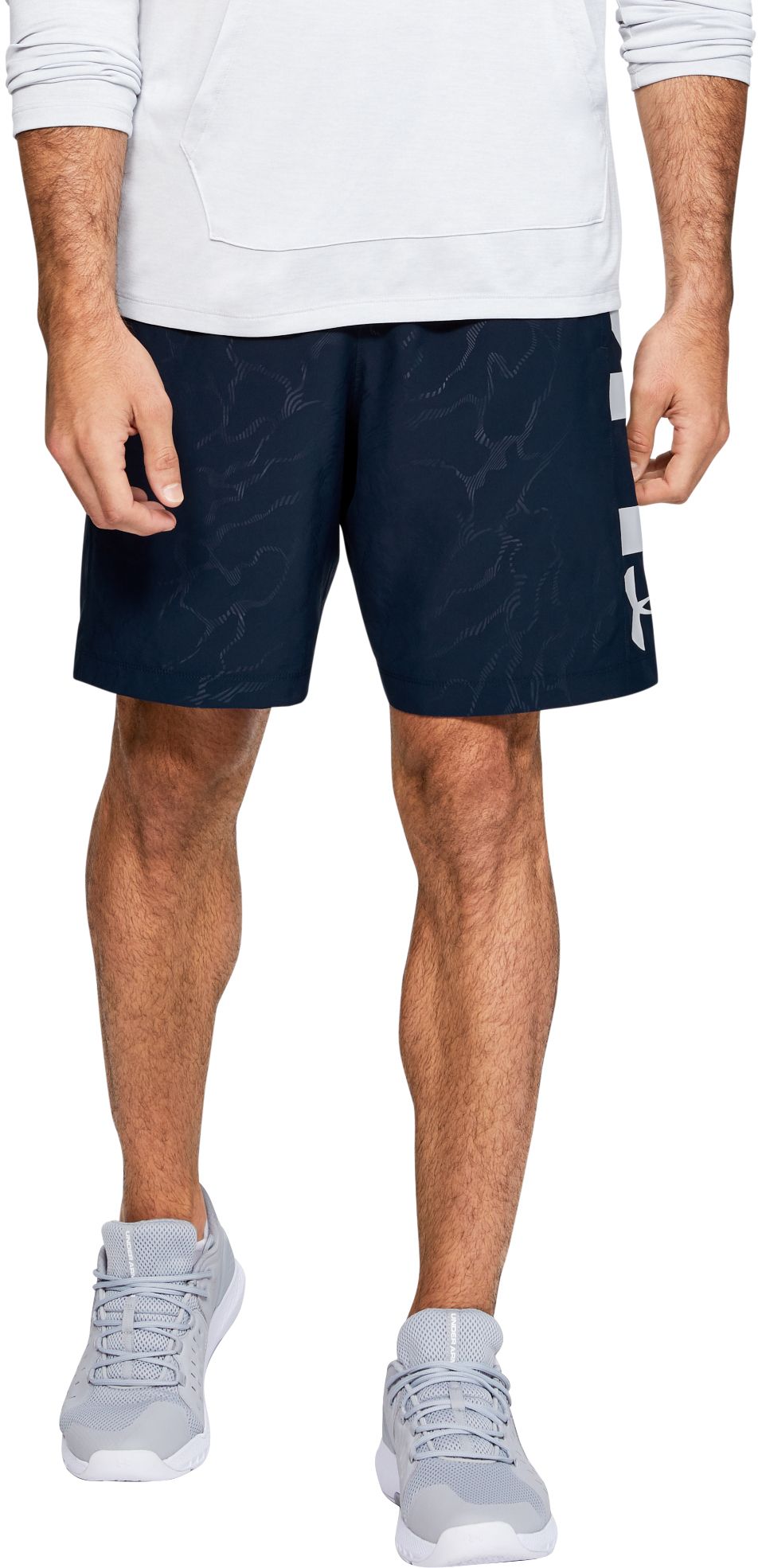 under armour graphic woven shorts