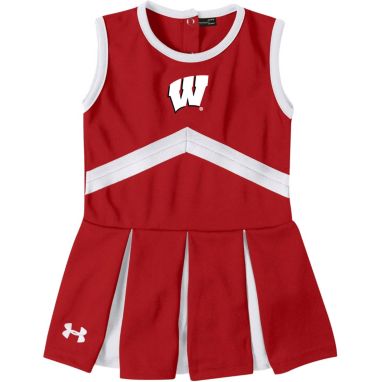 sorry, Under Armour Toddler Girls' Wisconsin Badgers Red Cheer Dress is currently out of stock