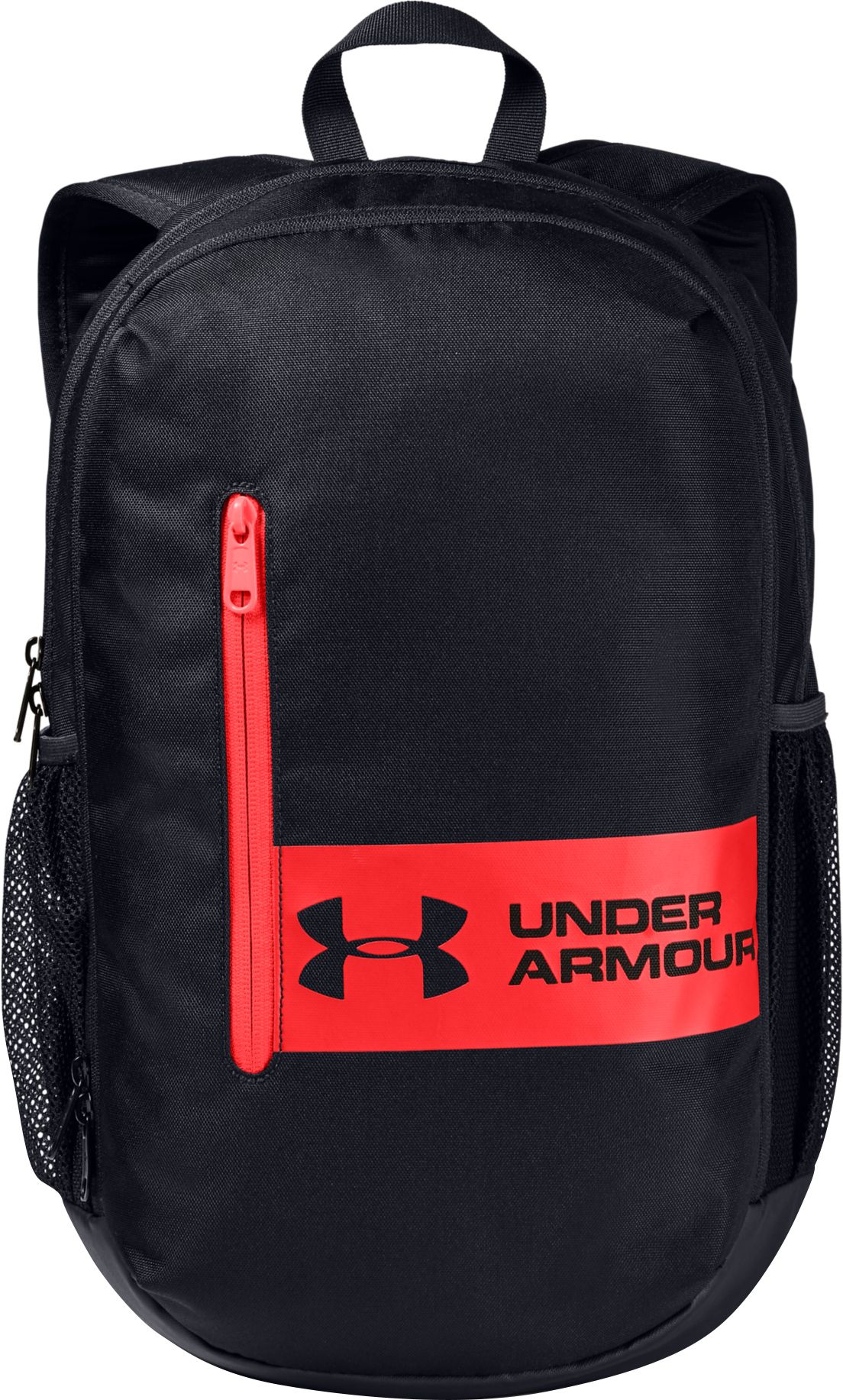 under armour red and black backpack