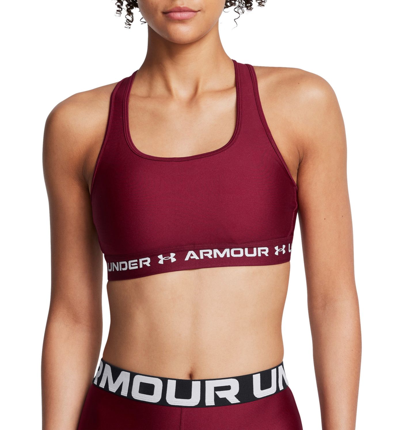 Armour mid sports bra clearance