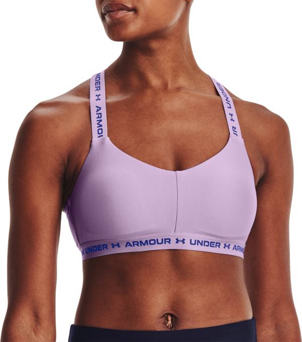 Under Armour Women's HeatGear Crossback Low Support Sports Bra | Dick's  Sporting Goods