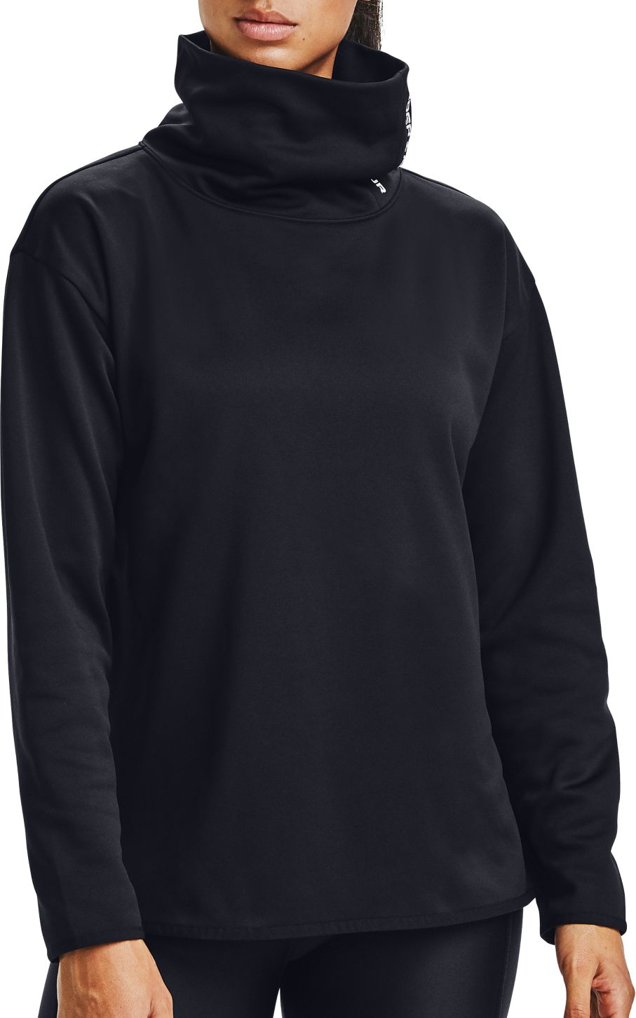 under armour fleece funnel neck