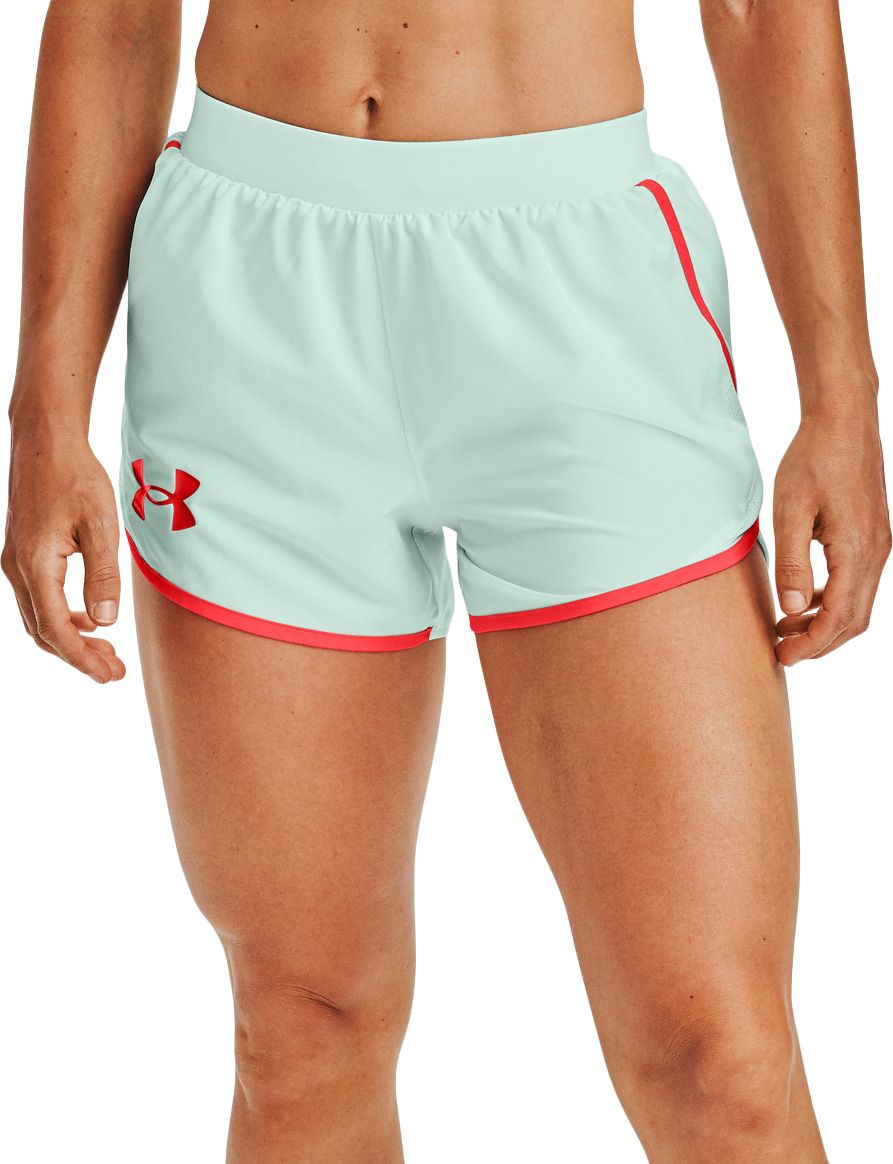 under armour women's fly by 2.0 wordmark shorts