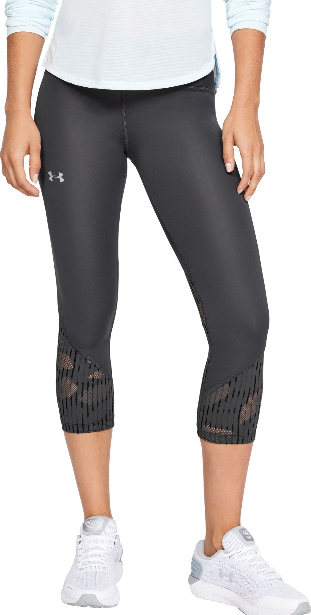 ua armour fly fast crop