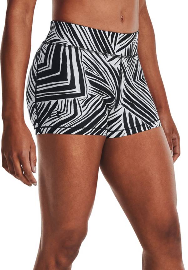 Under Armour Women's HeatGear Armour Midrise Print Shorty Shorts product image