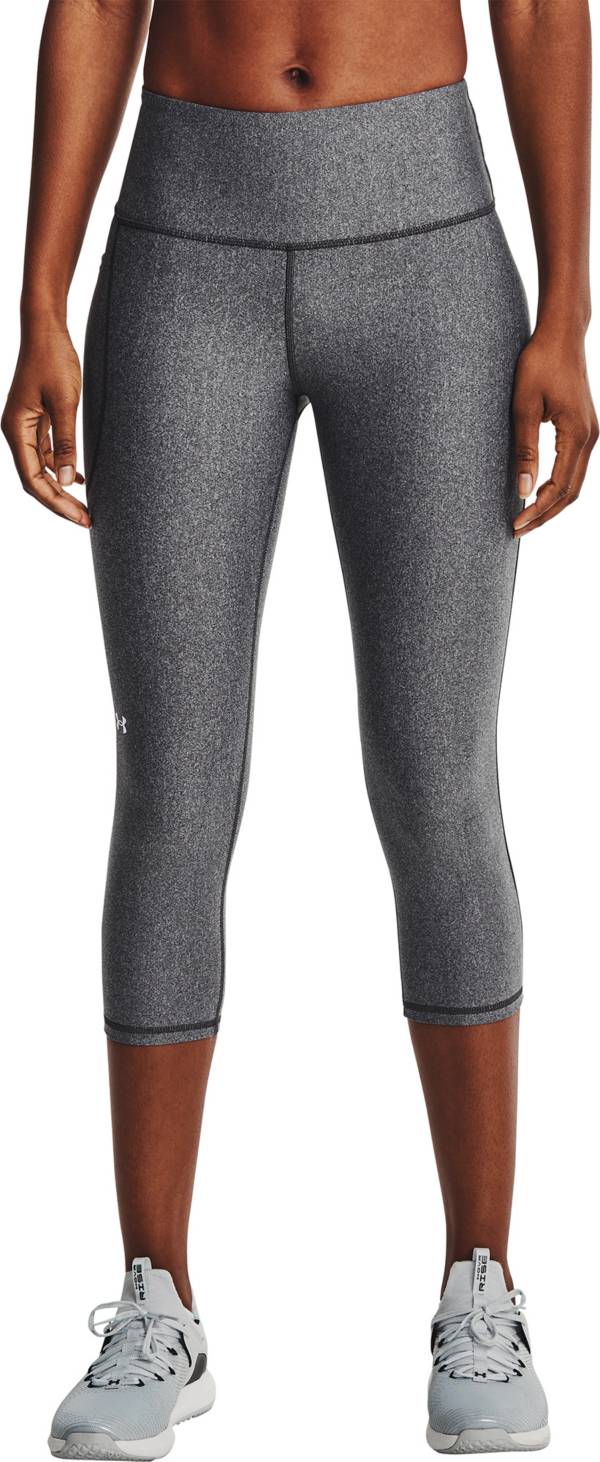 Under Armour Women's HeatGear High Rise No-Slip Waistband Capri