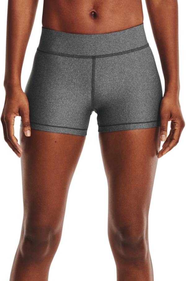 Under Armour Women\'s HeatGear Mid Rise 3” Shorts | Dick\'s Sporting Goods