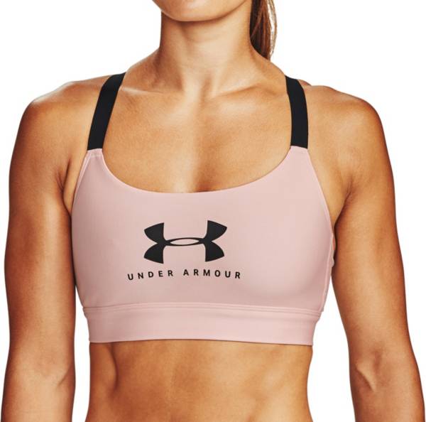 Under Armour Women's Mid Sportstyle Medium Support Graphic Sports Bra