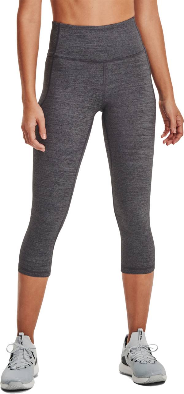 Under Armour Women's Meridian Heather Crop Leggings