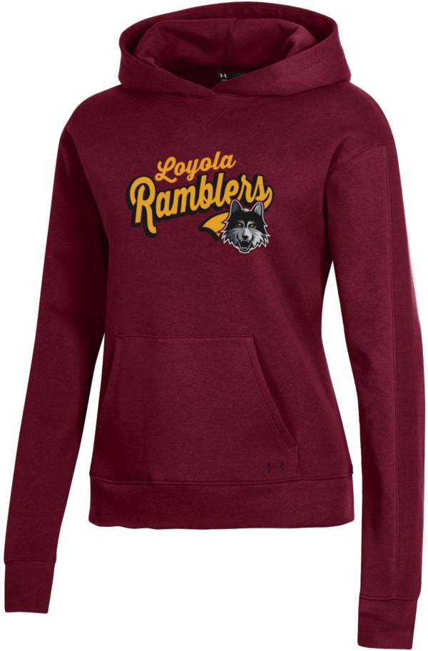 maroon under armour sweatshirt