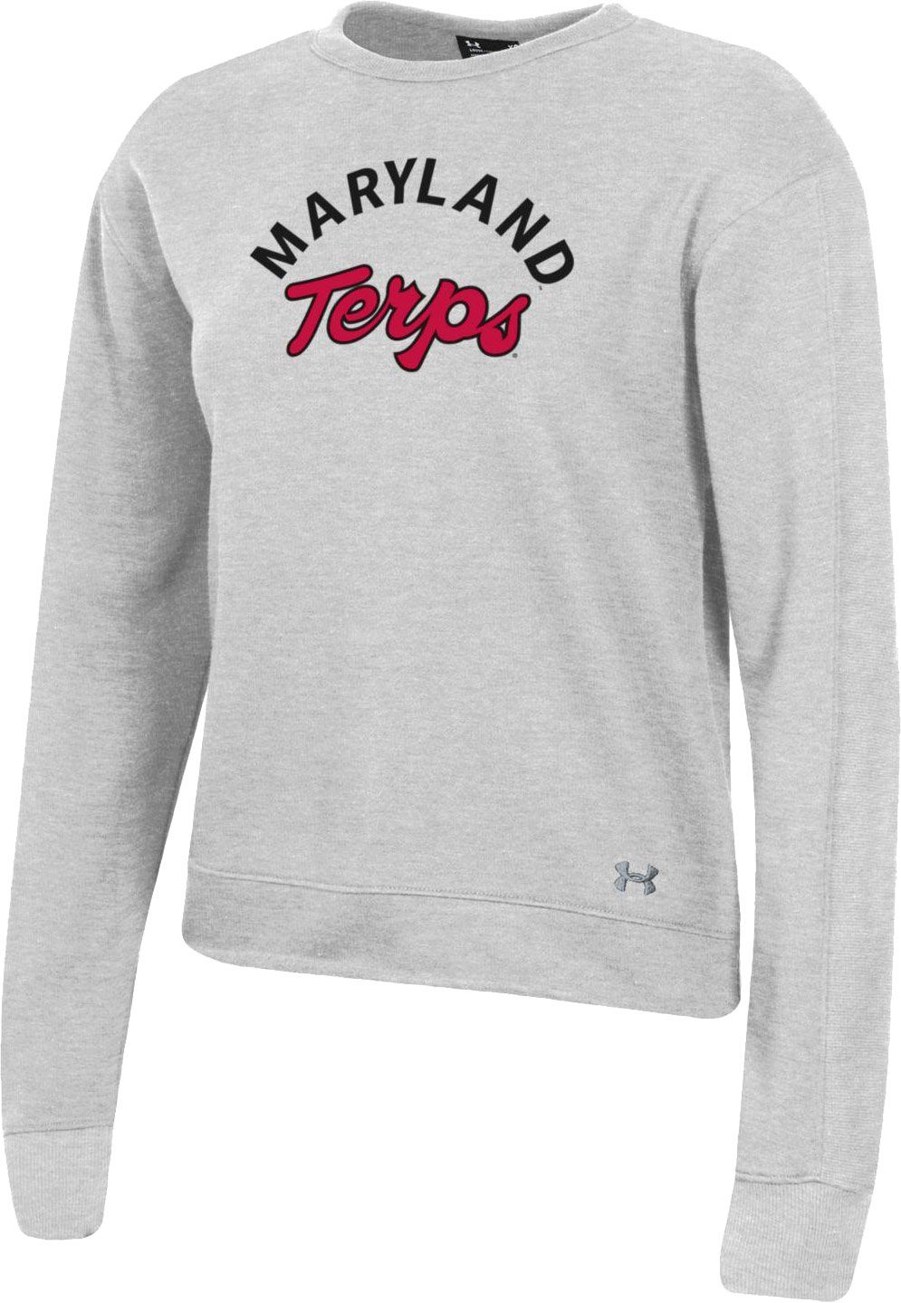 maryland terrapins crewneck sweatshirt