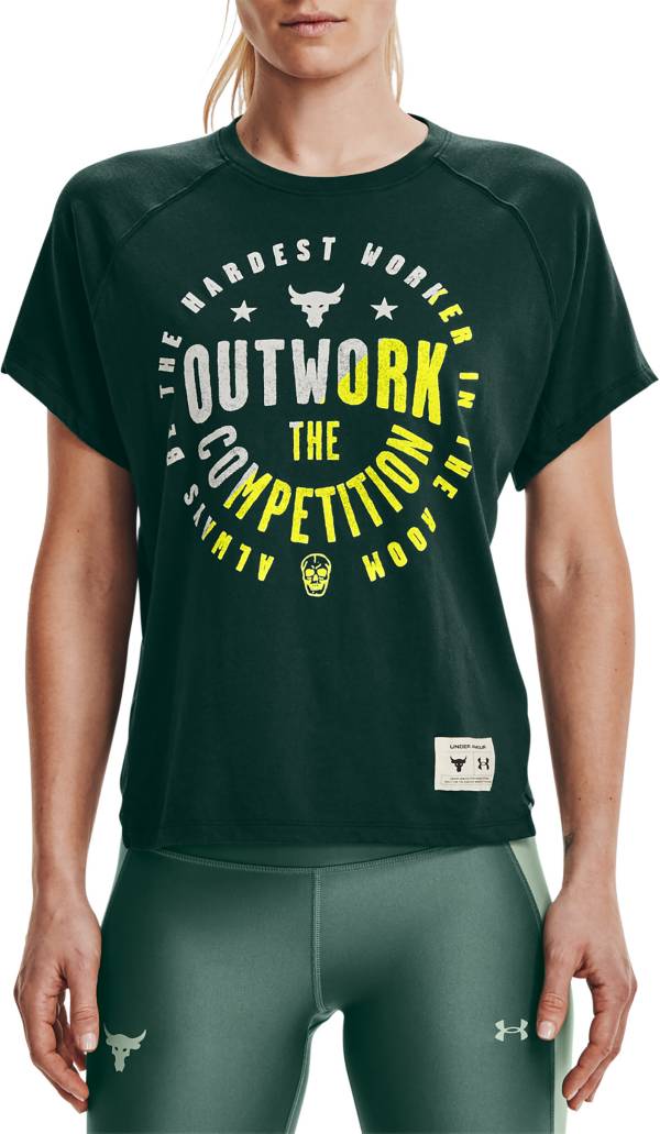 Under Armour Women's Project Rock Outwork T-Shirt