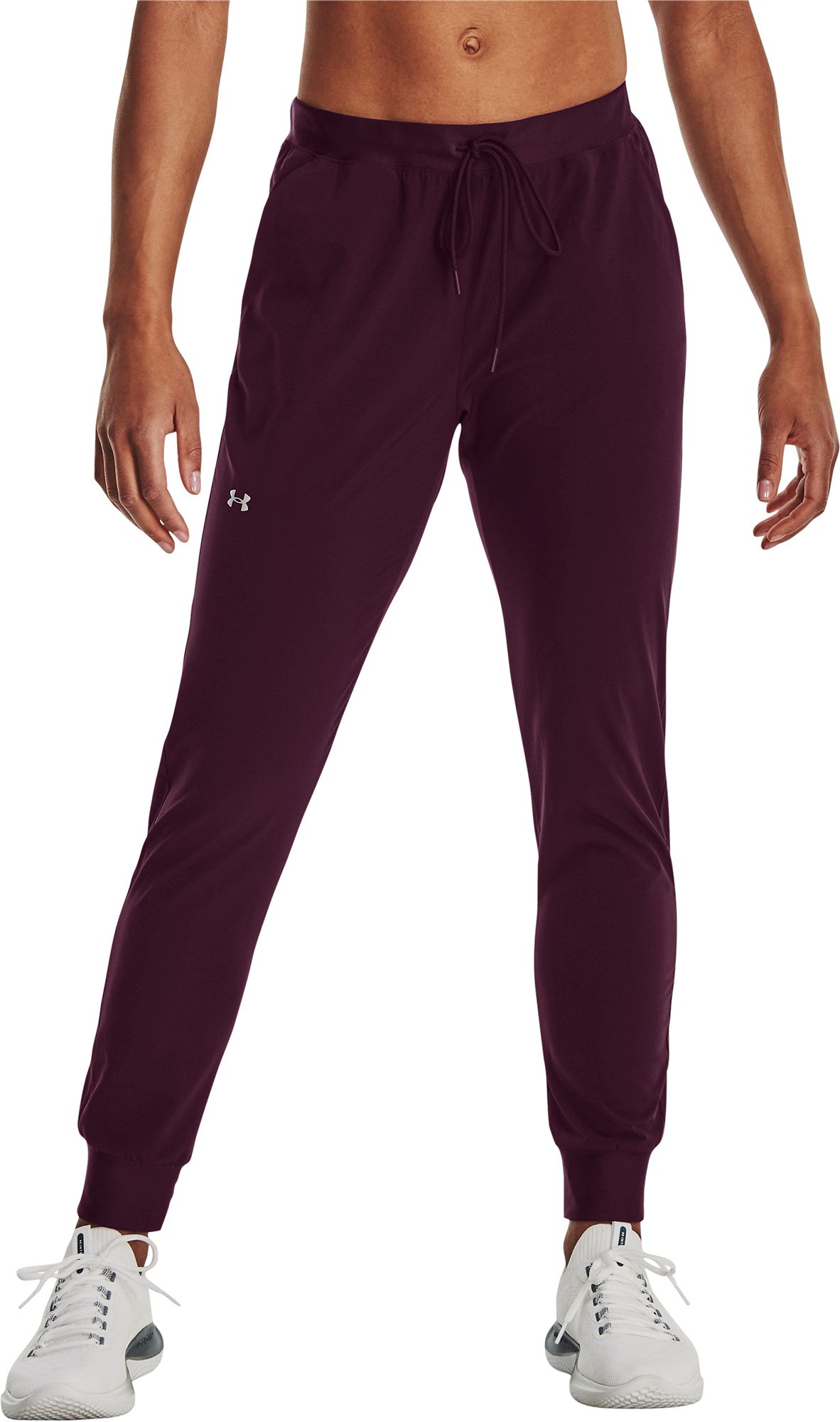 Womens Red Athletic Pants