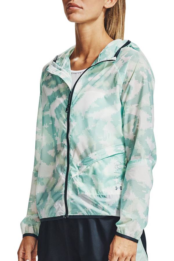 Under armour running jacket on sale women's