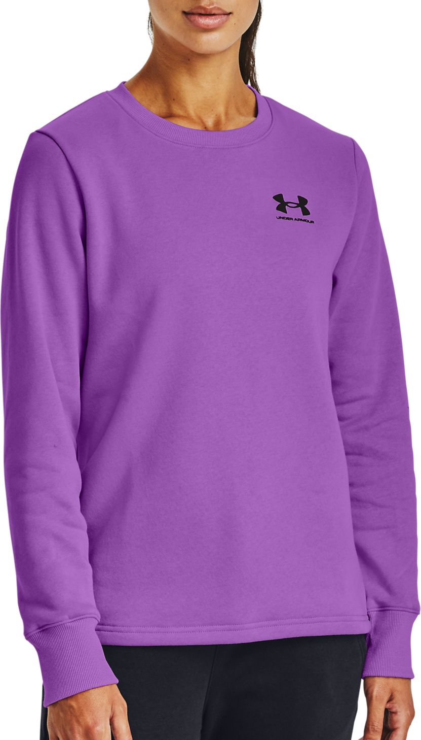 under armour crew neck sweatshirt womens