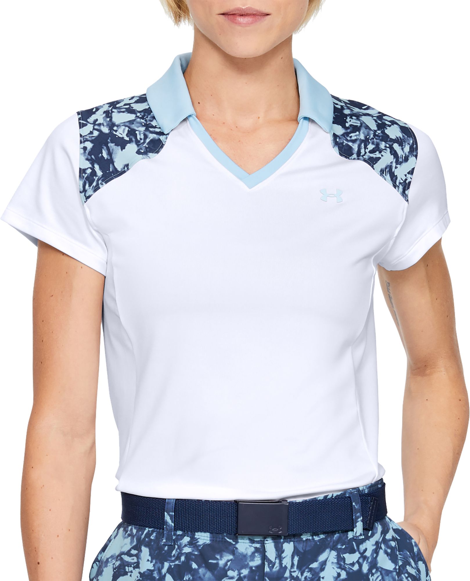 under armour women's zinger golf polo