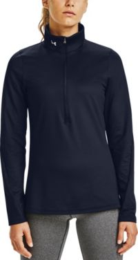 Womens Size Large Under Armour Storm Black Sweatshirt Hoodie Cold