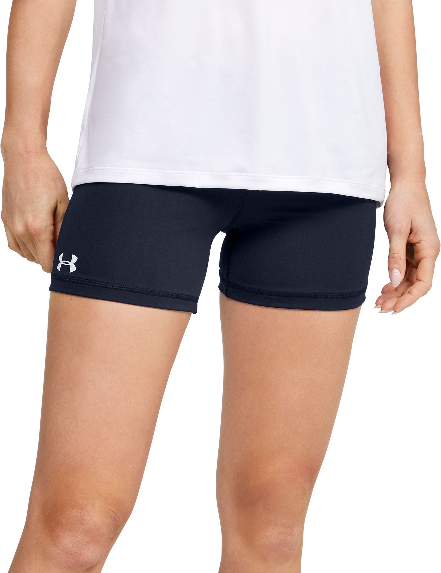 under armour navy spandex