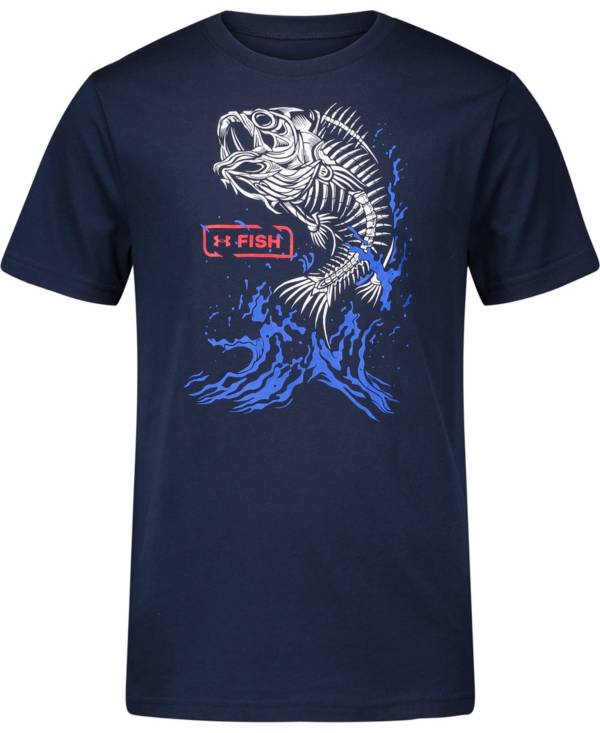 Under Armour Little Boys Bass Bones Short Sleeve T Shirt Dick S Sporting Goods