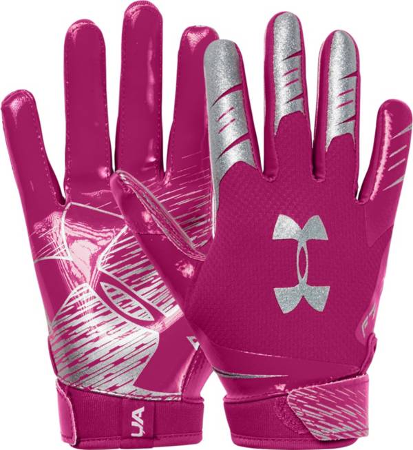 Under Armour Football Gloves Red