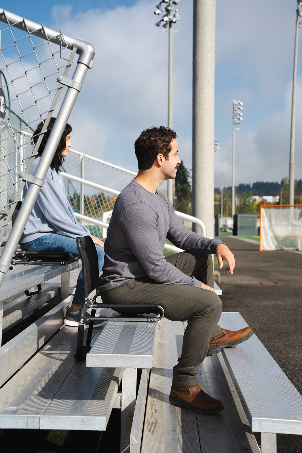 Cascade Mountain Tech Ultralight Steel Stadium Seat with Strap product image