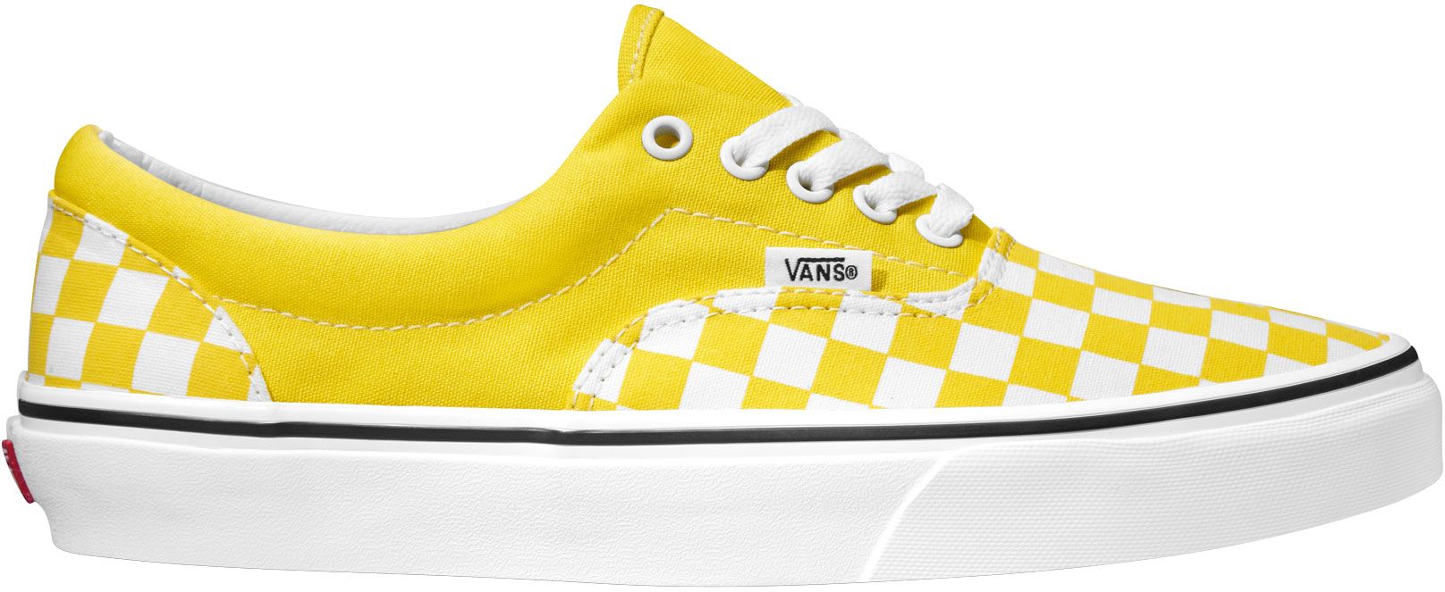 yellow checkered shoes