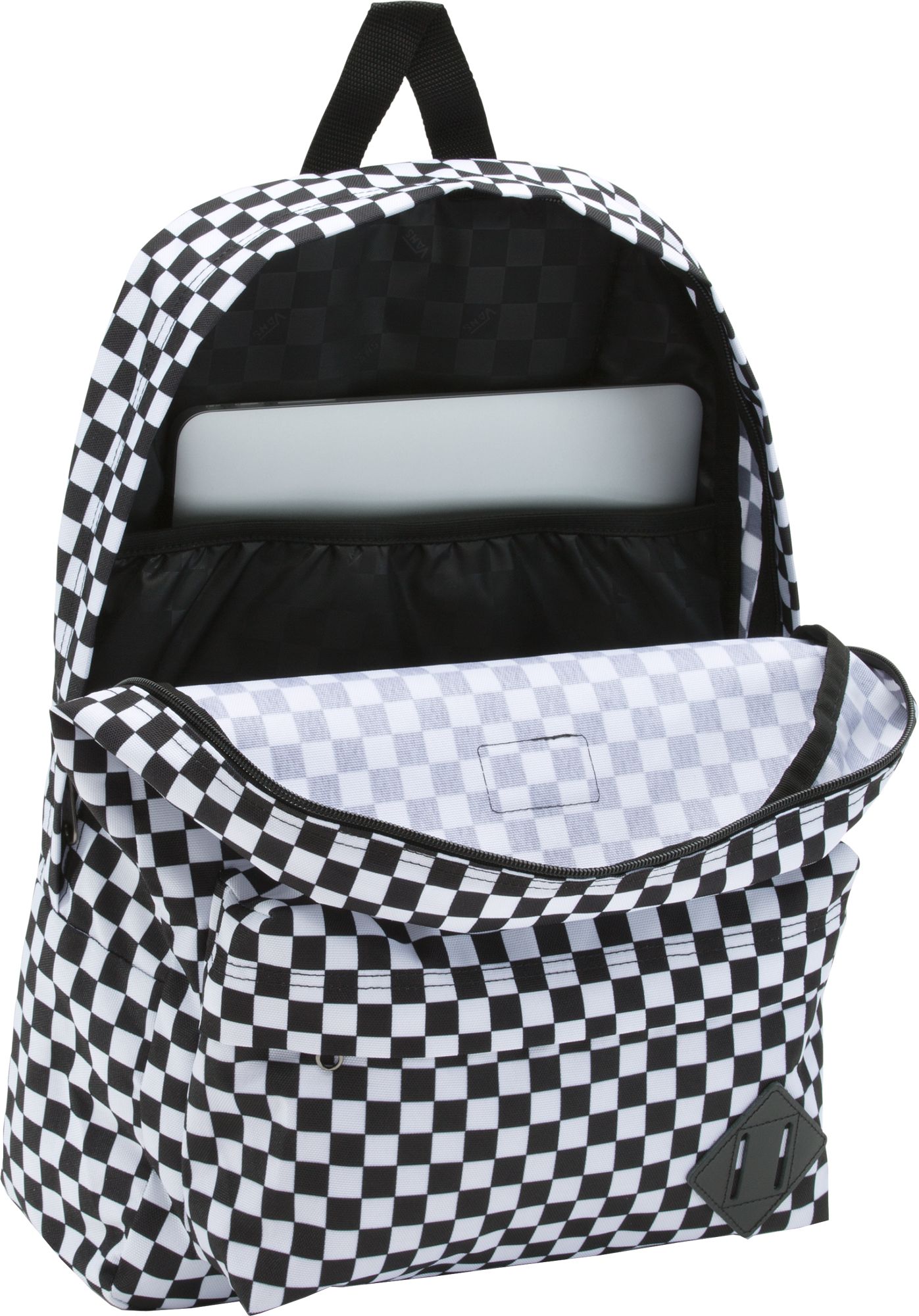 vans black cat backpack