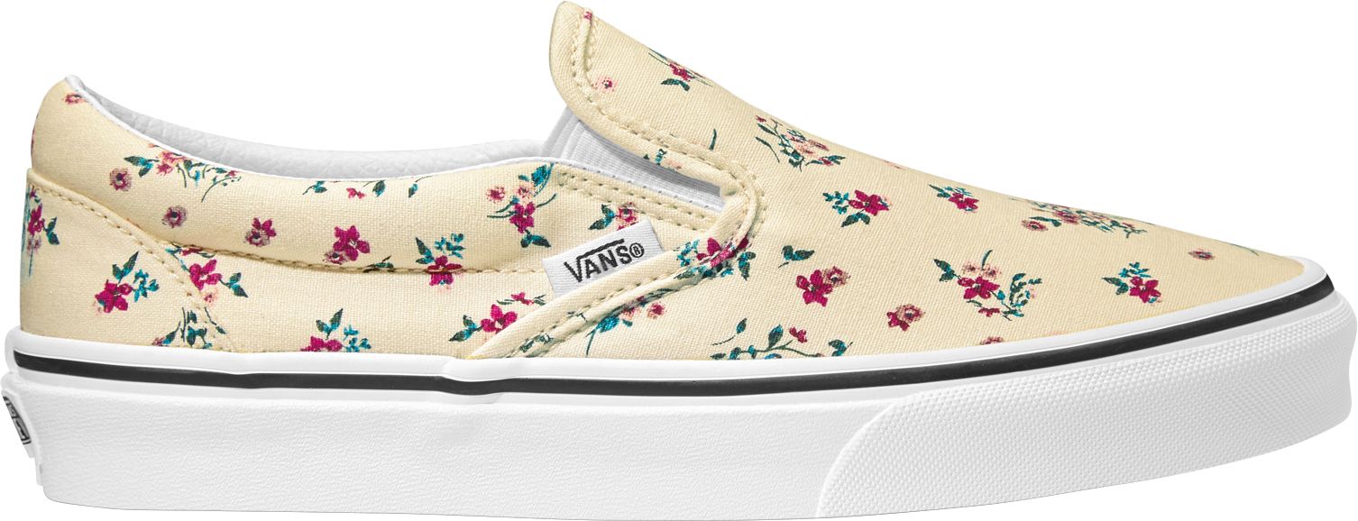 Vans Classic Slip-On Ditsy Floral Shoes 