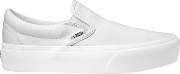 vans white platform