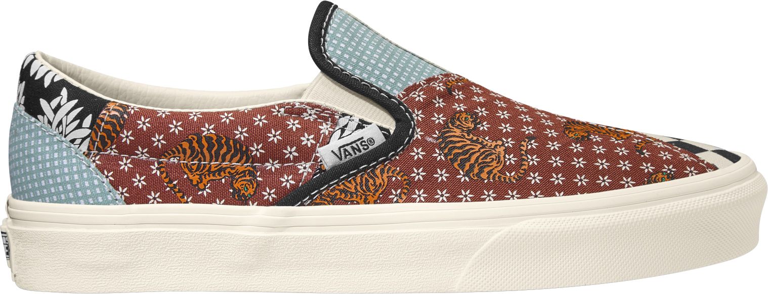 vans patchwork slip on