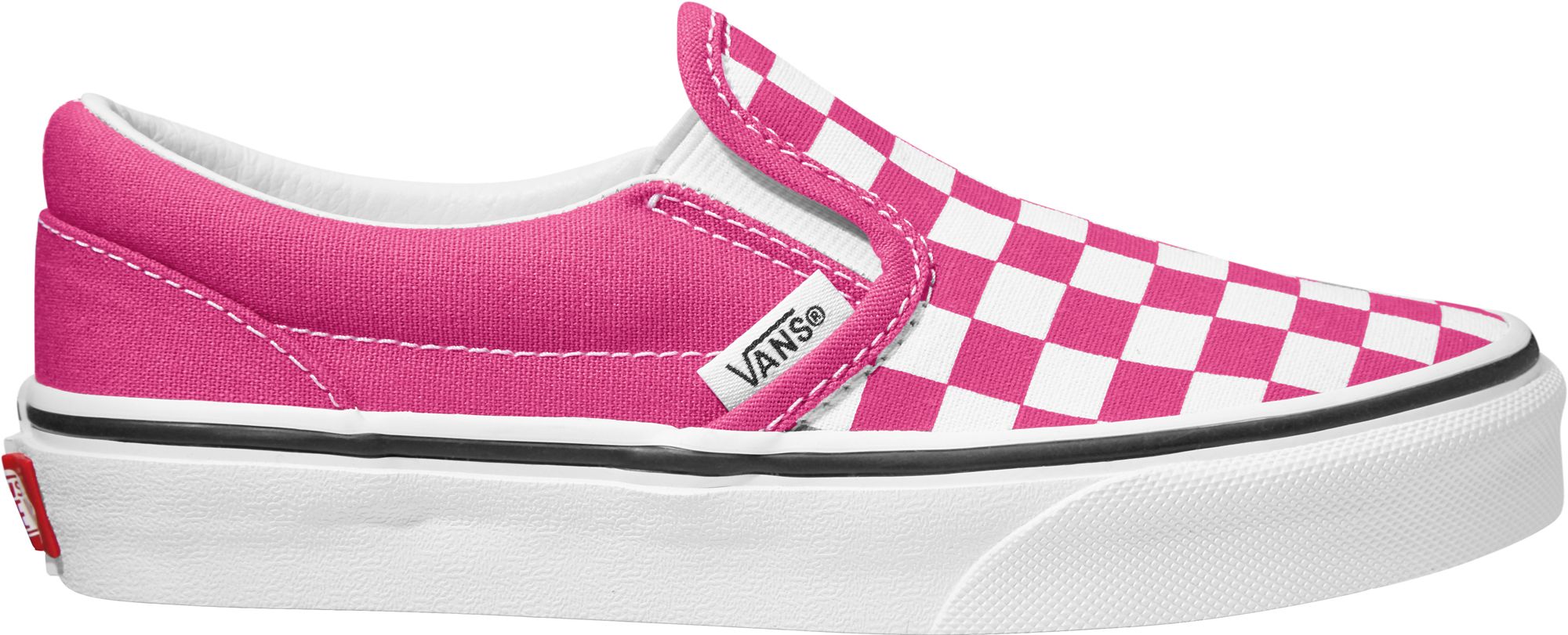 grade school checkered vans