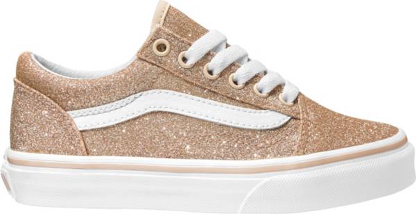 Vans Kids' Grade School Glitter Old Skool Shoes