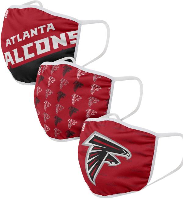 FOCO Adult Atlanta Falcons 3-Pack Face Coverings product image