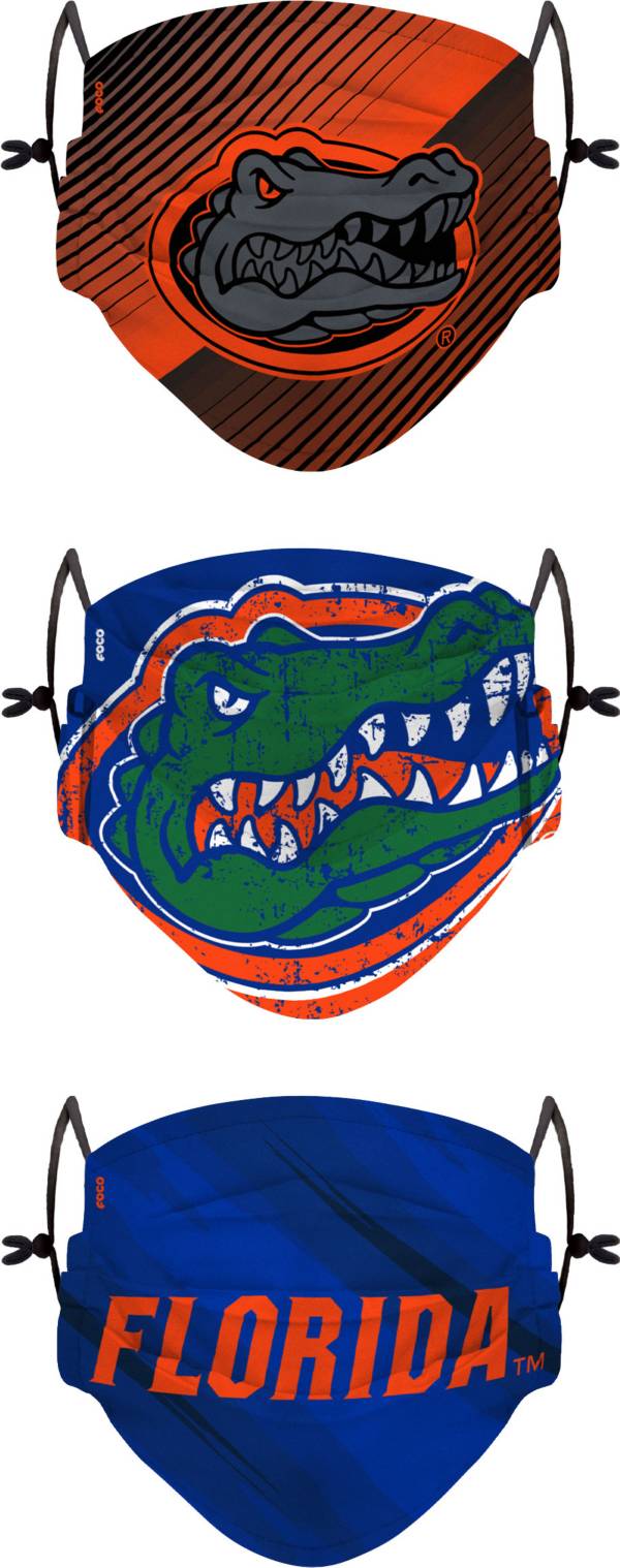 FOCO Youth Florida Gators 3-Pack Face Coverings