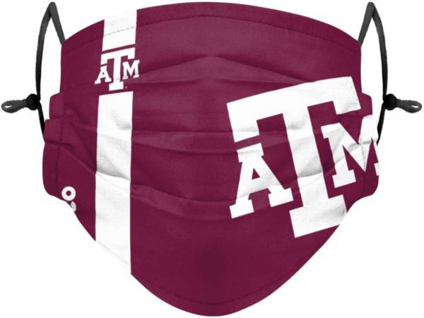 FOCO Adult Texas A&M Aggies On-Field Sideline Adjustable Face Covering