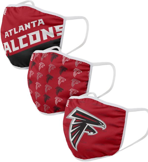 FOCO Youth Atlanta Falcons 3Pack Face Coverings Dick's Sporting Goods