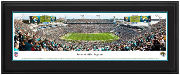 Blakeway Panoramas Jacksonville Jaguars Double Mat Deluxe Frame product image